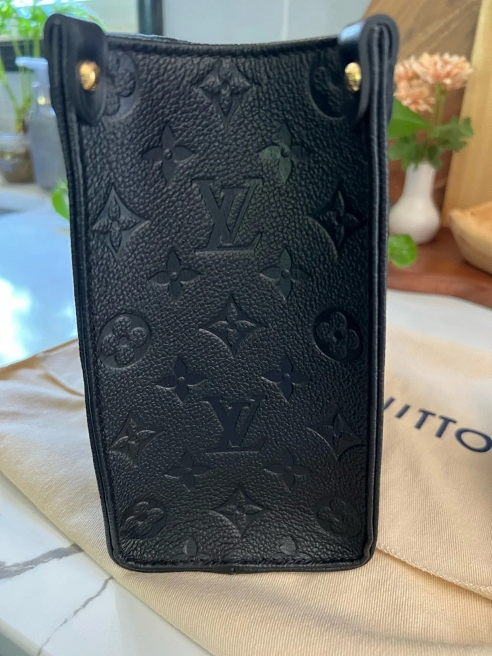 Louis Vuitton Black Onthego PM - Picture 4 of 16